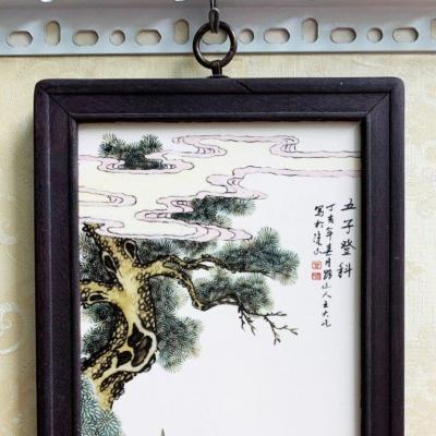 TRANH SỨ NGŨ PHÚC LÂM MÔN